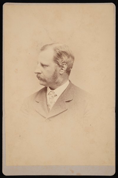Portræt af Dr. G. Demailque, før 1876. af LH Zeyen