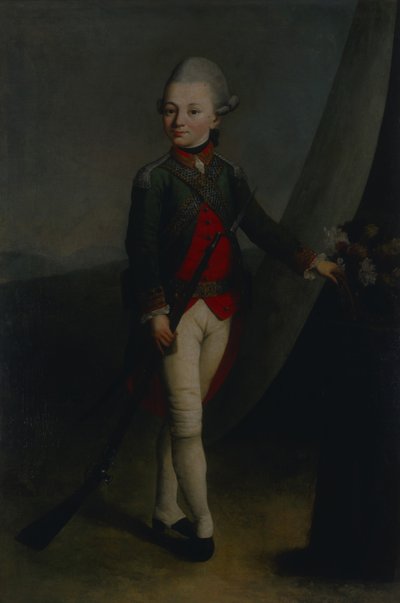 Portræt af Pyotr Alexeyevich Turchaninov 1769-1815, 1777 af L.S. Stanishchevsky