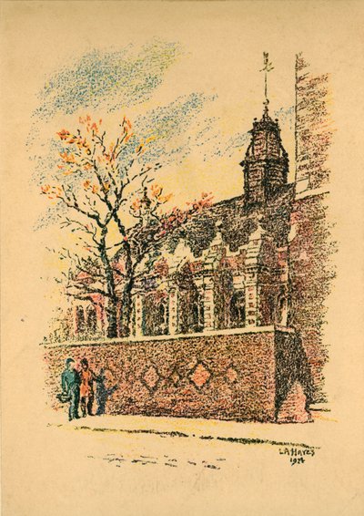 Lambeth Palace, 1924. af L. A. Hayes