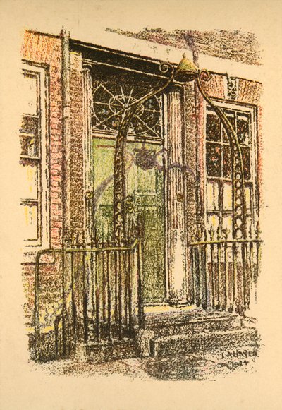 Queen Annes Gate, London, 1924. af L. A. Hayes