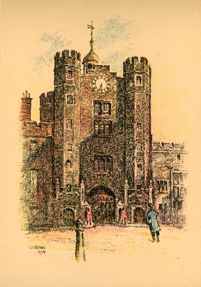 St. James Palace, 1924. af L. A. Hayes