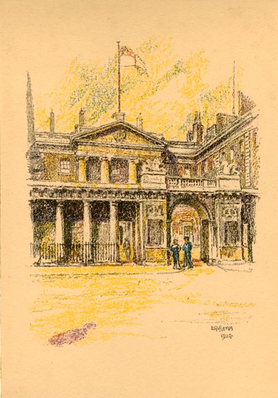 Admiralitetet, Whitehall, London, 1924. af L. A. Hayes