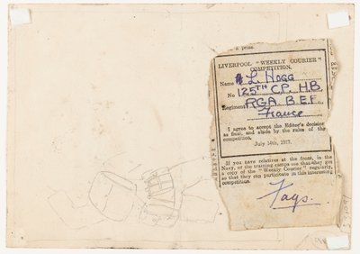 Indsendelse til en aviskonkurrenceredaktør, 1917 af L. Hogg