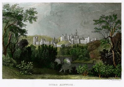 Alnwick Castle, Northumberland, 18.-19. århundrede. af L Kunstvortag