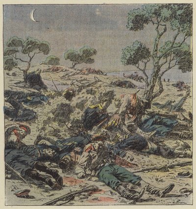 Efter en bajonetkamp af L. Malespine