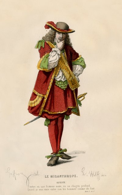 Alceste, 1868. af L. Wolff