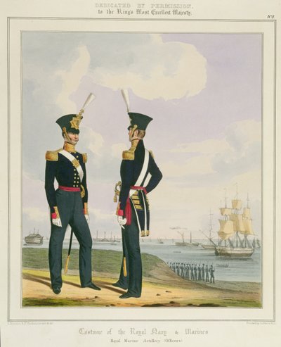 Royal Marine Artillery Officers, plade 8 fra 