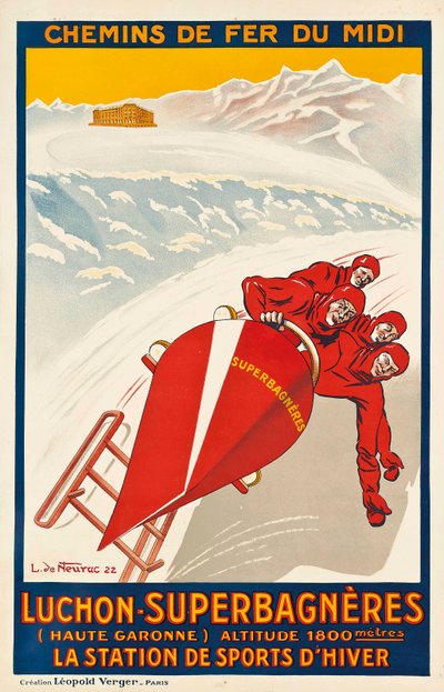 Luchon Superbagneres af L. de Neurac