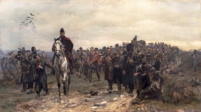 Hjemkomsten fra Inkerman i 1854 af Lady (1846 1933) Butler