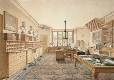 Isambard Kingdom Brunels kontor på 18 Duke Street, Westminster af Lady Carthy