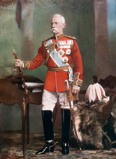 Feltmarskal Lord Roberts, øverstbefalende for styrkerne i Sydafrika, 1902. af Lafayette