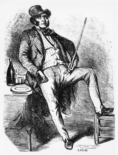 Vautrin, illustration fra 