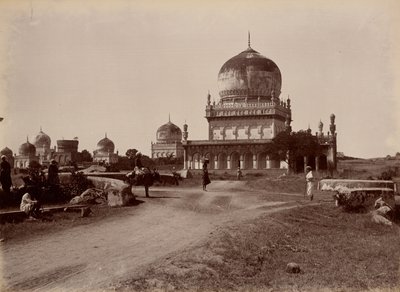 Golconda-gravene af Lala Deen Dayal