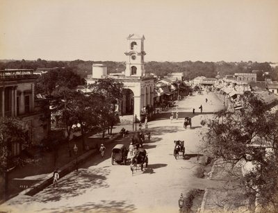 James Street, Secunderabad af Lala Deen Dayal