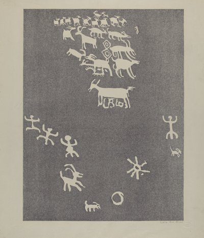 Petroglyffer af Lala Eve Rivol