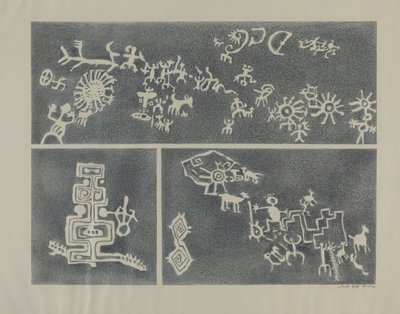 Petroglyffer af Lala Eve Rivol