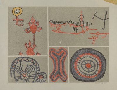 Petroglyffer af Lala Eve Rivol