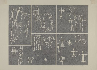 Petroglyffer af Lala Eve Rivol