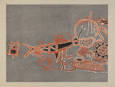Petroglyph - Menneskefigurer af Lala Eve Rivol
