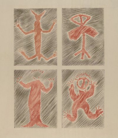 Petroglyph Design af Lala Eve Rivol