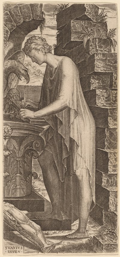 Sankt Johannes Evangelisten af Lambert Suavius