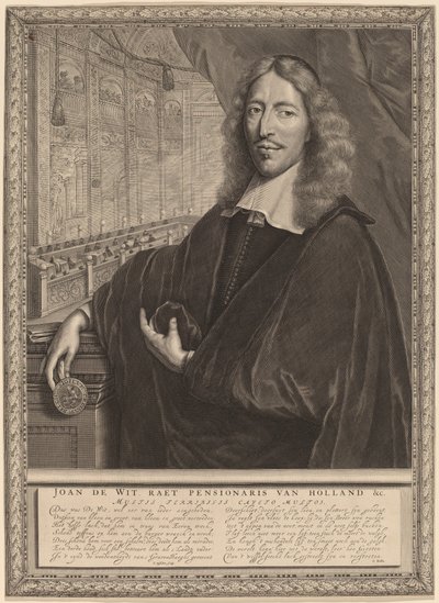 Jan de Witt af Lambert Visscher