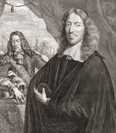 Johan de Witt aka Jan de Witt (th) og hans bror Cornelis de Witt. af Lambert de Visscher