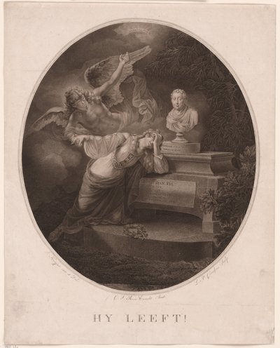 Mindetryk for Hendrik Hooft Daniëlsz. af Lambertus Antonius Claessens