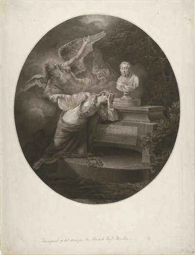 Mindetryk for Hendrik Hooft Daniëlsz. af Lambertus Antonius Claessens