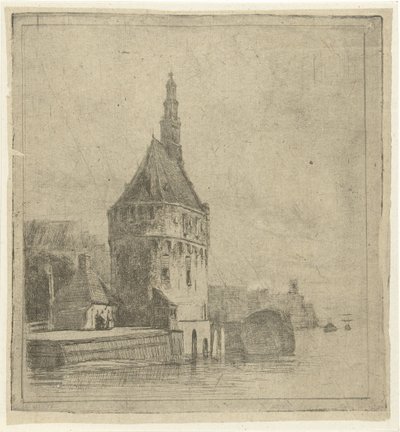 Tårn på vandet af Lambertus  Hardenberg