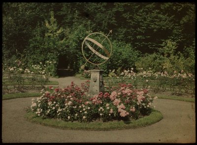 Solur i haven til huset Kersbergen, Zeist af Lambertus Hendrik van Berk