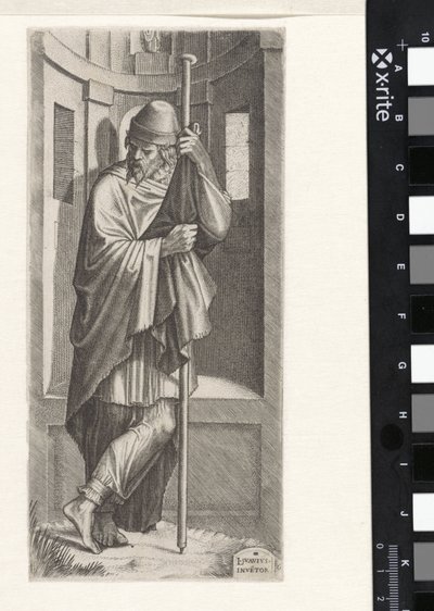Apostlen Jakob den større Kristus, de tolv apostle og Paulus (serietitel) af Lambertus Suavius