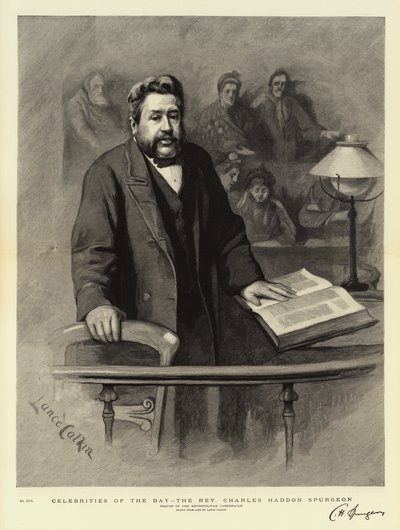 Dagens berømtheder, pastor Charles Haddon Spurgeon af Lance Calkin
