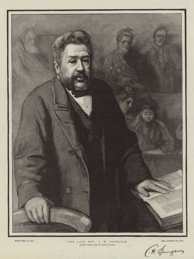 Den afdøde pastor CH Spurgeon af Lance Calkin