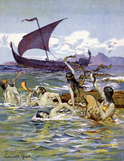 Jason and the Golden Fleece, ca. 1900 (illustration) af Lancelot Speed