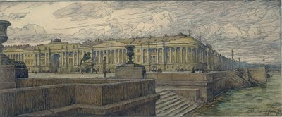 Senatspladsen i St. Petersborg, 1904 af Lanceray