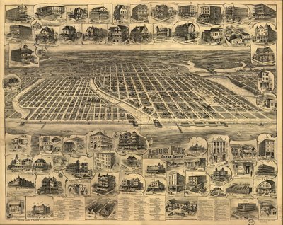 Asbury Park, Ocean Grove og omegn, New Jersey 1897. af Landis And Hughes