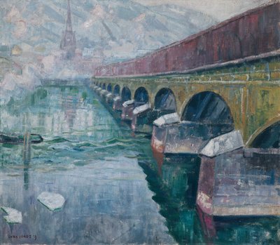 Den gamle bybro, Drammen af Lars Jorde