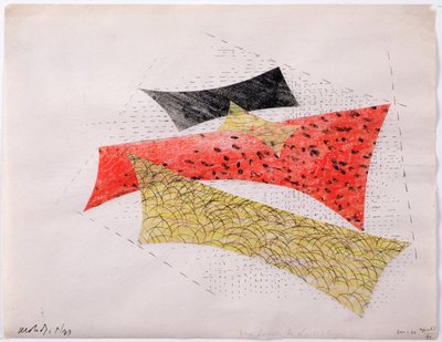 Abstrakt komposition af Laszlo Moholy-Nagy