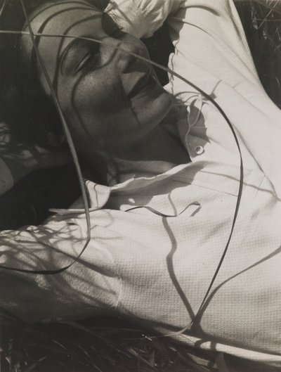 Portræt af Ellen Frank af Laszlo Moholy Nagy