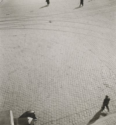 Uden titel, ca. 1920 (kontakttryk af gelatinesølv) af Laszlo Moholy Nagy