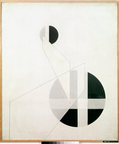 Komposition A XX-maleri af Laszlo Moholy-Nagy af Laszlo Moholy Nagy