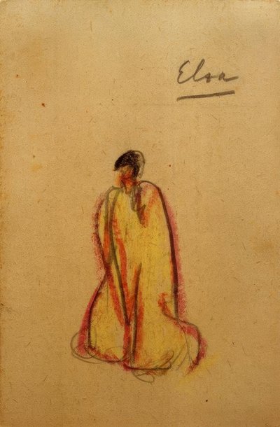 Elsa af Brabant af Laszlo Moholy Nagy