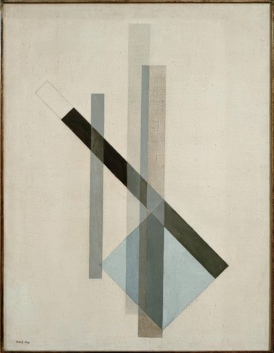 Konstruktion (glasarkitektur) af Laszlo Moholy Nagy