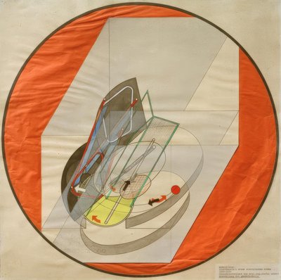 Let prop af en elektrisk scene af Laszlo Moholy Nagy