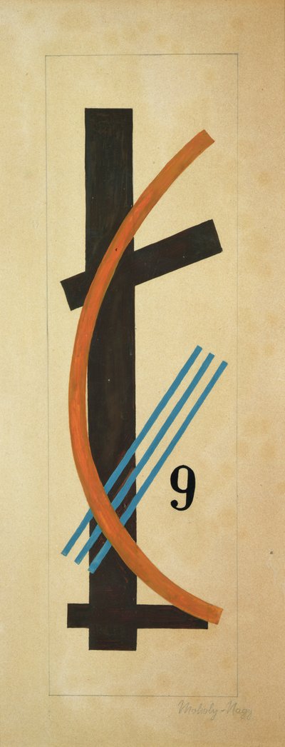 Nr.9 af Laszlo Moholy Nagy