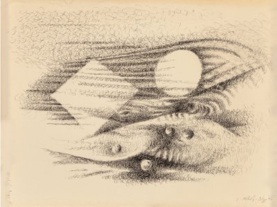 Rytmisk bølge, 1946. af Laszlo Moholy Nagy