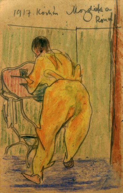 Róna ved hospitalets håndvask af Laszlo Moholy Nagy