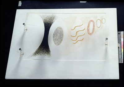 Ovalerne, 1945 af Laszlo Moholy Nagy