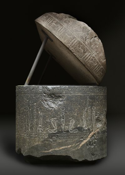 Sarkofag af Wennefer, 380-332 f.Kr. (granit) af Late Period Egyptian